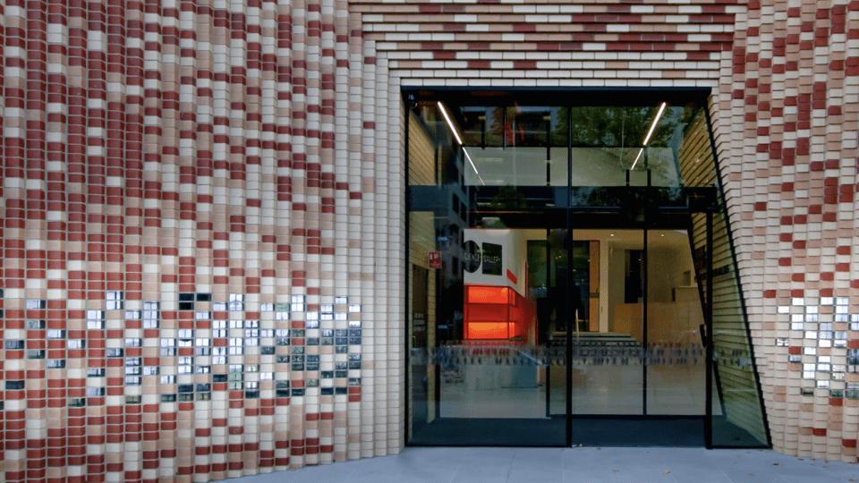 Science Gallery entrance. Photograph Niels Wouters/University of